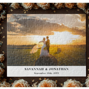 Photo Wedding Horizontal Jigsaw Puzzle