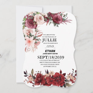 Photo Wedding Invitation