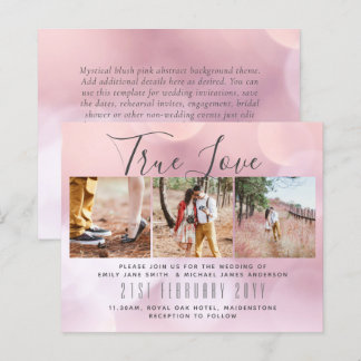 Photo Wedding Invitation Engagement Bridal Shower