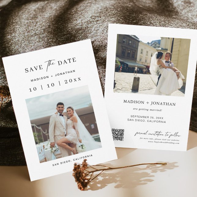 Photo Wedding Save the Date  Invitation (Creator Uploaded)