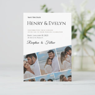 Photo Wedding Save the Date Invite