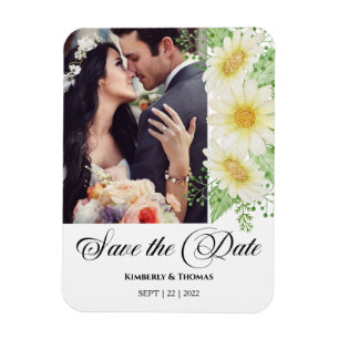 Photo Wedding Save the Date Magnet