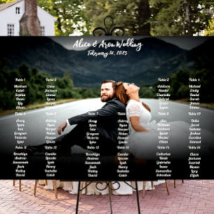 Photo Wedding Seating Chart