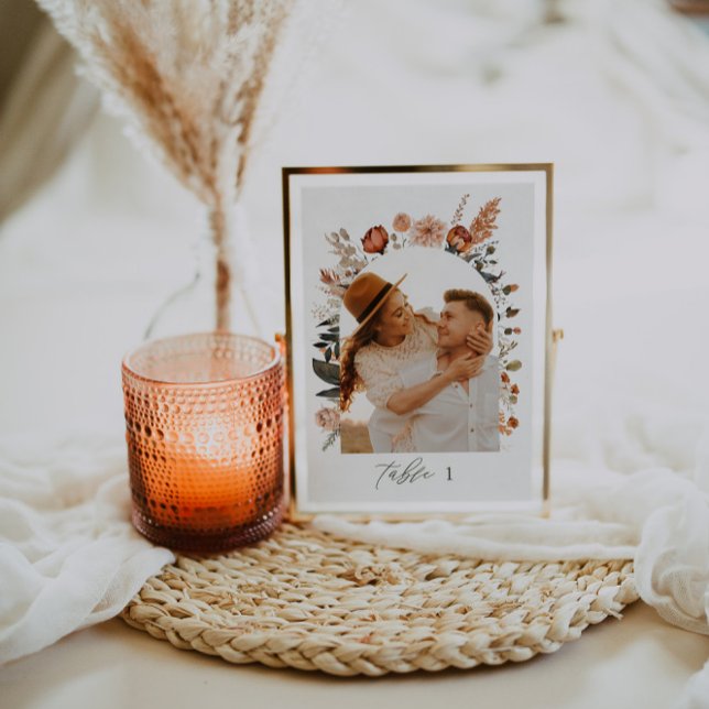 Photo Wedding Table Decor, Day Of Stationary Table Number (Creator Uploaded)