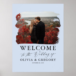 Photo Wedding Welcome Sign