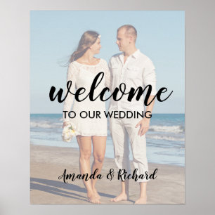 Photo Welcome Wedding Poster