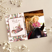 Photo Wild West Cowgirl Country Western Birthday
