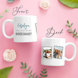 Photo "Will You Be My Bridesmaid?  Coffee Mug