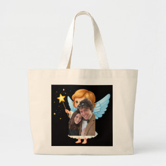Photo with Angel hand bags
