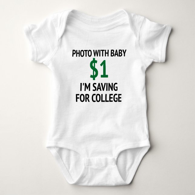 Photo With Baby $1 Bodysuit (Front)