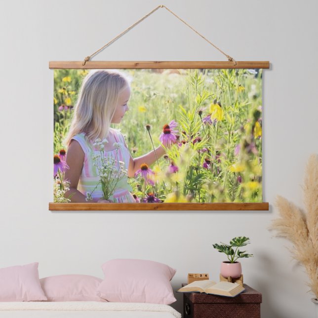 Photo Wood Topped Wall Tapestry (Bedroom)