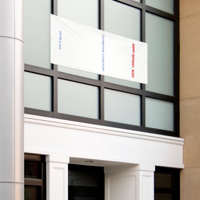 PhotoBannerPrintedBannerPullUpBannersCustomSignage Banner (Outside Building)