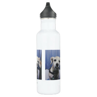 Photobooth Water Bottle (24 oz), White