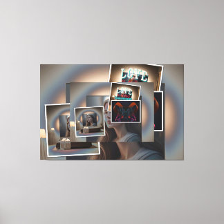 photocollage canvas print