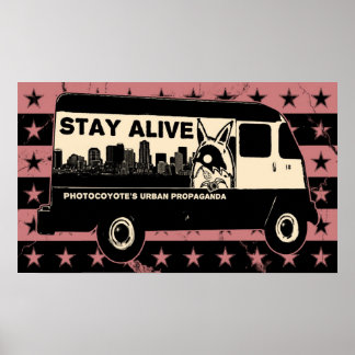 Photocoyote's Stars & Van Poster