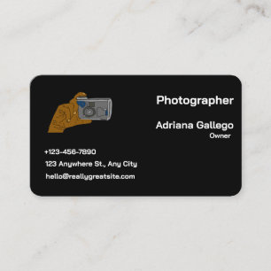 photograp Business card (editable)