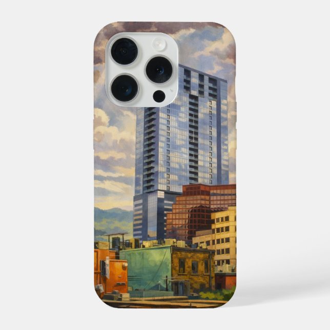 Photograph Edited Image Clear Case for iPhone® (Back)