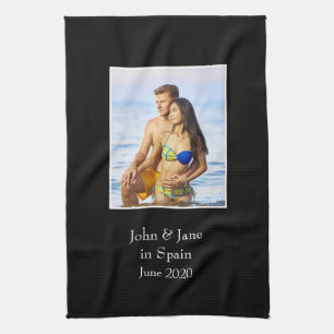 Photograph Frame, Custom Photo – Personalized Tea Towel