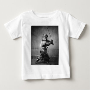 Photograph of a Samurai C. 1860 Baby T-Shirt