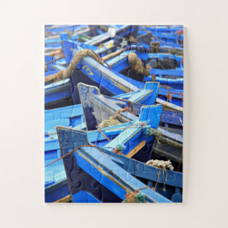 Photograph of boats Morocco Jigsaw Puzzle