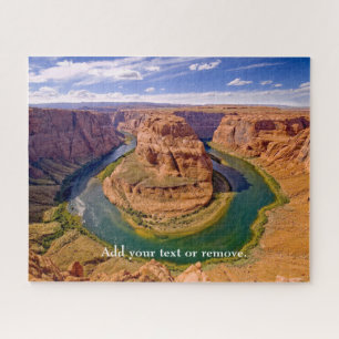 Photograph of Horseshoe Bend, Gran Canyon, Arizona Jigsaw Puzzle