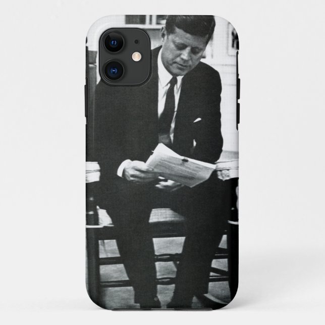 Photograph of John F. Kennedy 2 Case-Mate iPhone Case (Back)