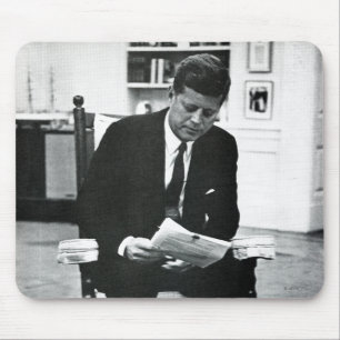 Photograph of John F. Kennedy 2 Mouse Pad