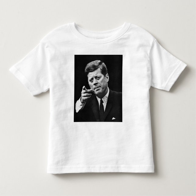 Photograph of John F. Kennedy 3 Toddler T-Shirt (Front)