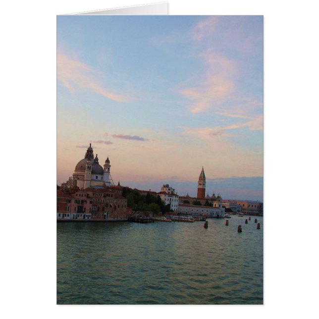 Photograph of Romantic Venice Lagoon (Front)