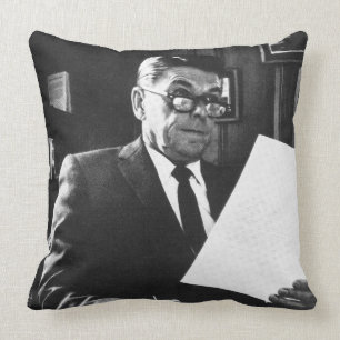 Photograph of Ronald Reagan Cushion