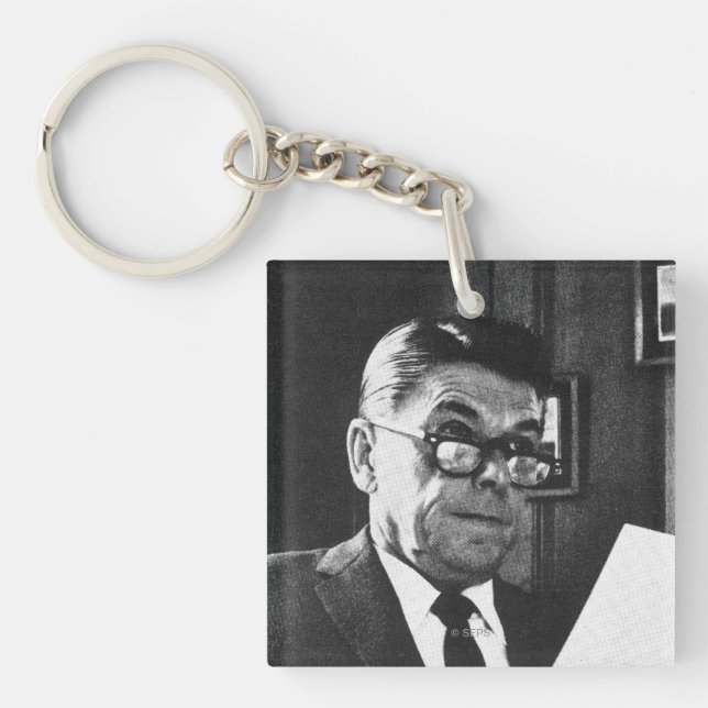 Photograph of Ronald Reagan Key Ring (Front)