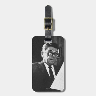 Photograph of Ronald Reagan Luggage Tag