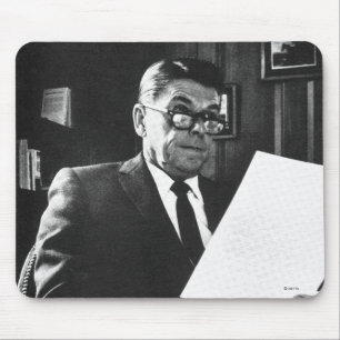 Photograph of Ronald Reagan Mouse Pad