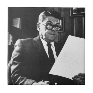 Photograph of Ronald Reagan Tile