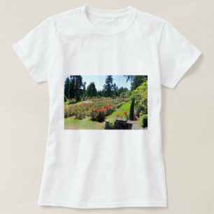 Photograph of Rose Garden, Portland, Oregon T-Shirt