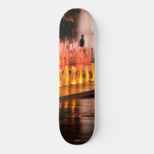 photograph, outlines man skateboard