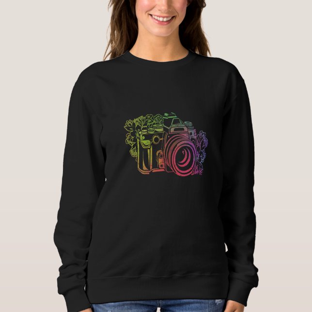 Photograph Photography  Photographer Photo Camera Sweatshirt (Front)