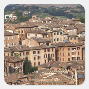 Photograph taken in Siena, Italy. One can see Square Sticker