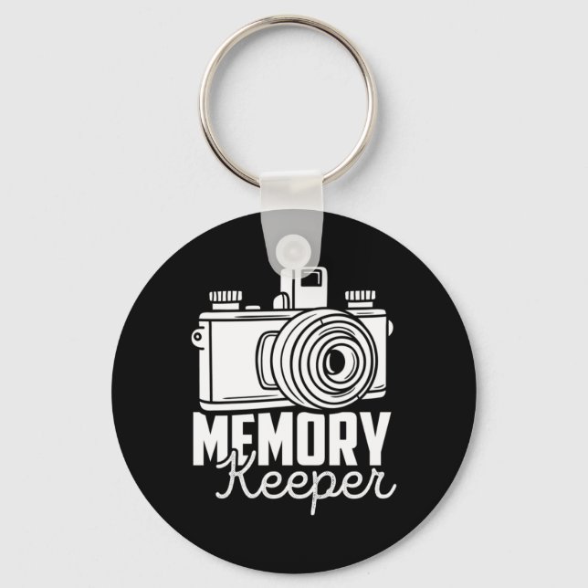 Photographer Are Memory Keeper Key Ring (Front)