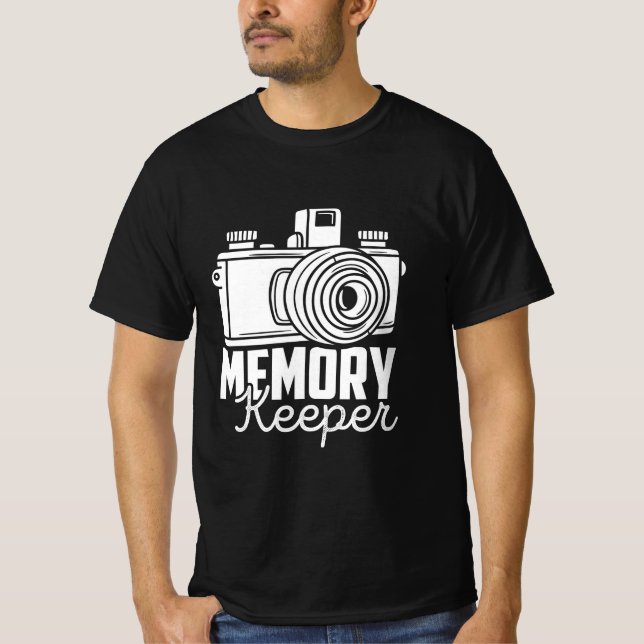 Photographer Are Memory Keeper T-Shirt (Front)