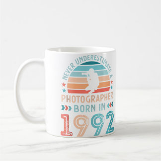 Photographer Born In 1992 30Th Birthday Photograph Coffee Mug