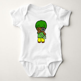 photographer boy baby bodysuit