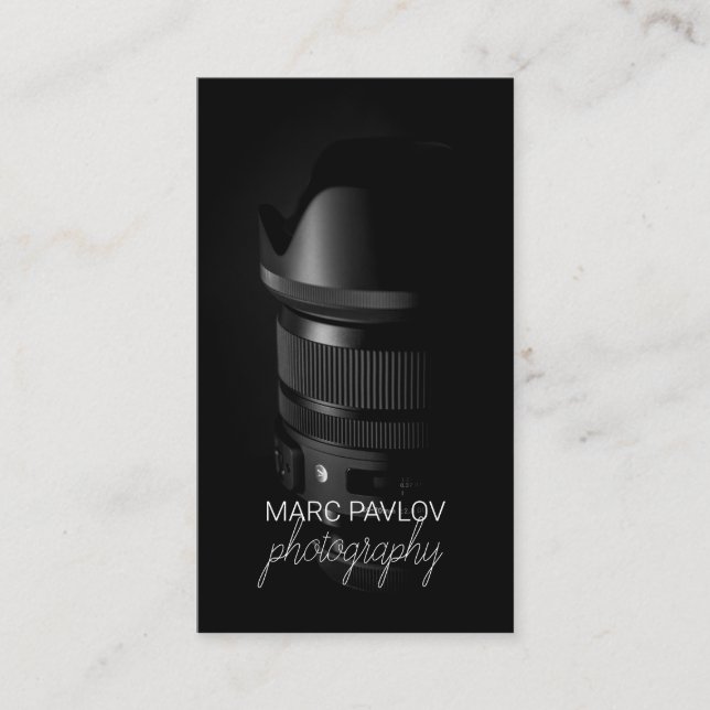 Photographer Business Card (Front)
