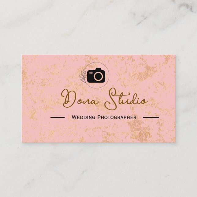 Photographer Business Card  (Front)