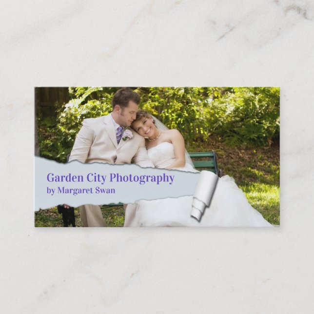 Photographer Business Card (Front)