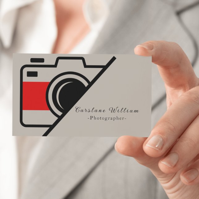 Photographer Business Card | Modern (Creator Uploaded)