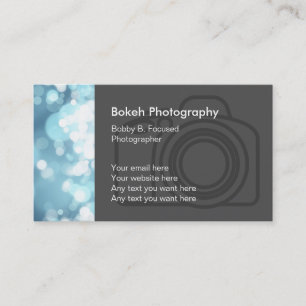 Photographer Business Card Style