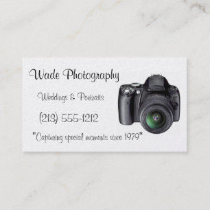 Photographer Business Cards