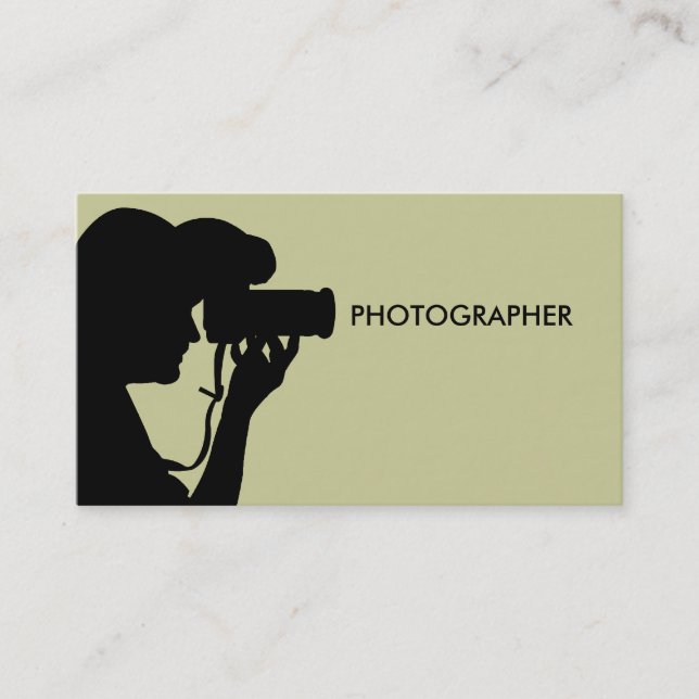 Photographer Business Cards (Front)