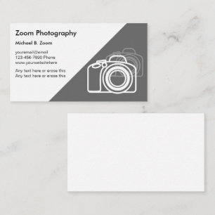 Photographer Business Cards